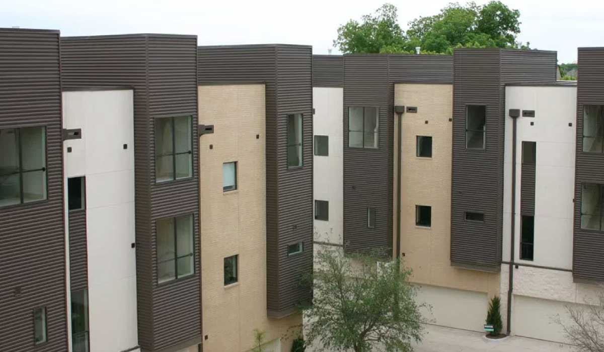 Commercial Strata Complex With Cladding sydney cladding contractor