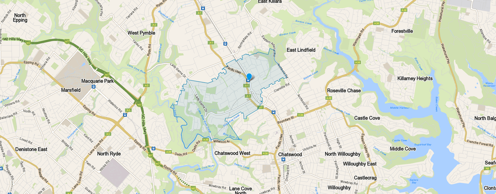 Sydney Roof Service Area - Lindfield 2070 Sydney NSW metal roofing online